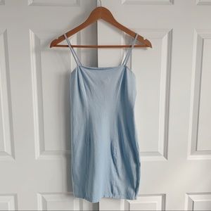 Forever21 Light Blue Slip Dress Size Small